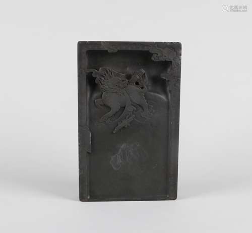 A Chinese Carved Ink Stone