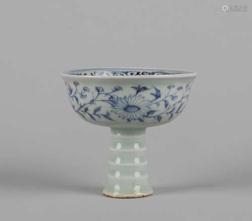 A Chinese Blue and White Porcelain Bowl