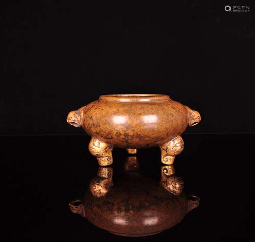 A Chinese Bronze Incense Burner