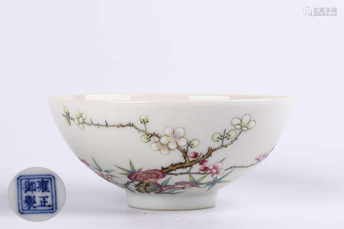 A Chinese Enamel Porcelain Cup