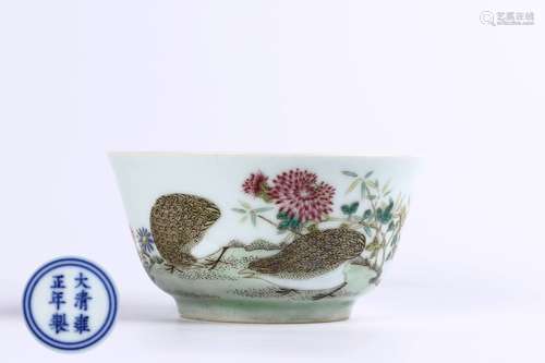 A Chinese Famille-Rose Porcelain Bowl