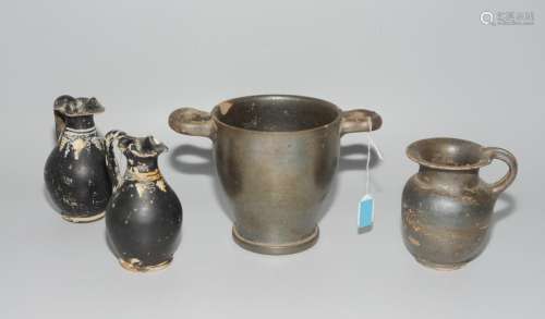 Lot: 4 griechische Vasen