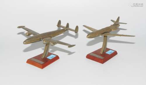 1 Paar Miniaturflugzeuge