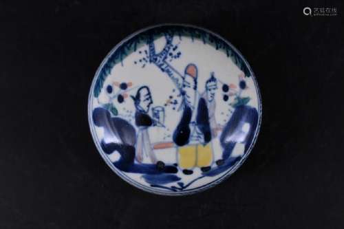 Qing Porcelain Blue&White Box