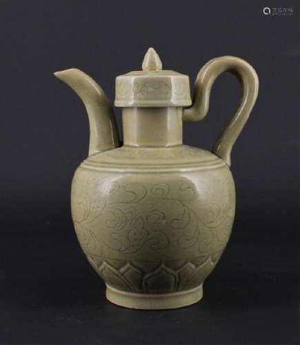 Chinese Song Porcelain YueYao TeaPot with Lid