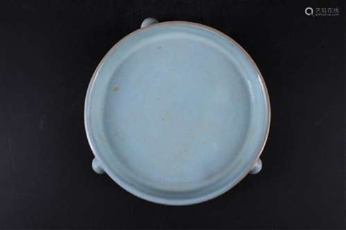 Chinese Song Porcelain Ruyao Brush Pot