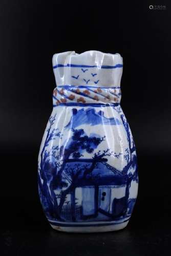 Qing Porcelain Blue&White Vase