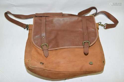 Leather Messenger Bag