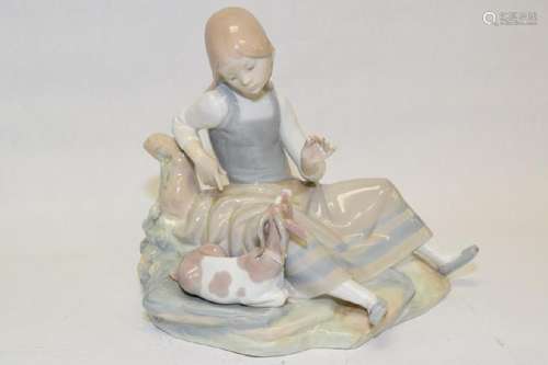 Lladro Shepherdess