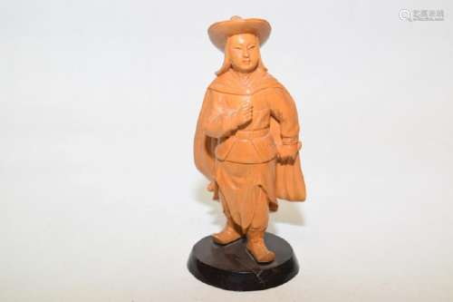 Chinese Cultural Revolution Carved Mu Gui Ying