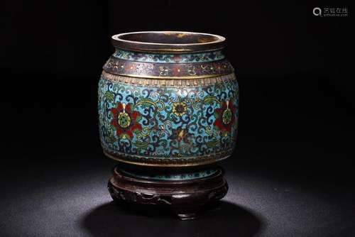 Cloisonne Enamel Vessel