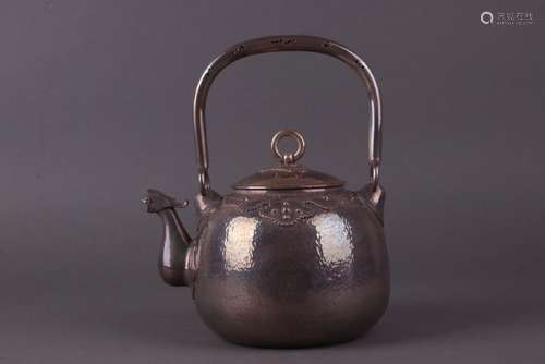 Japanese Silver Teapot With Mark