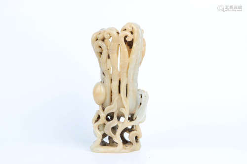 A Chinese Carved Jade Decoration