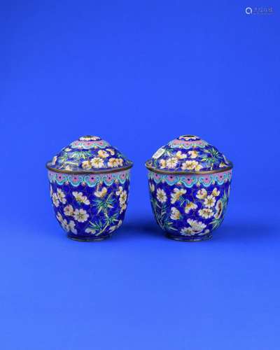 A Pair of Chinese Bronze Vases