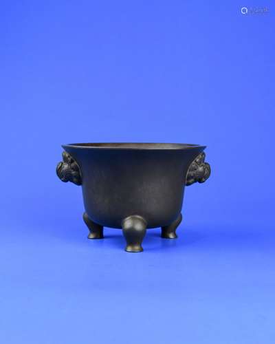 A Chinese Bronze Incense Burner