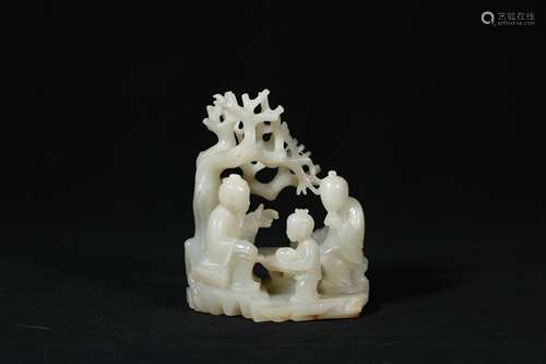 A Chinese Carved Jade Decoration