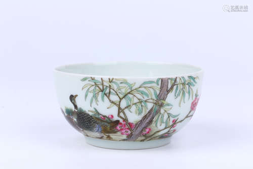 A Chinese Famille-Rose Porcelain Bowl