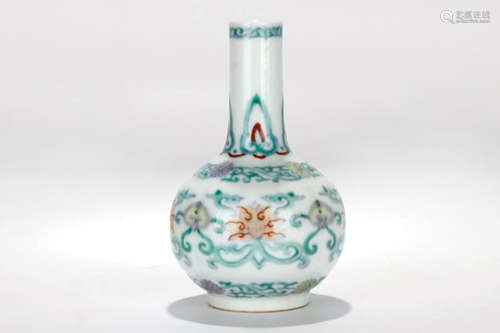 A Chinese Dou-Cai Porcelain Vase