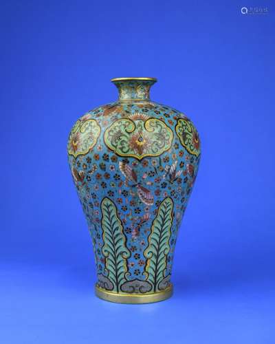 A Chinese Cloisonné Vase