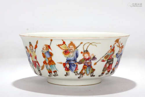 A Chinese Famille-Rose Porcelain Bowl