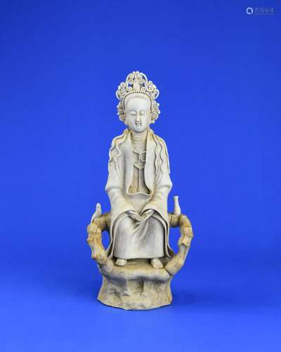 A Chinese Porcelain Buddha