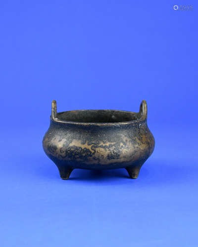 A Chinese Bronze Incense Burner