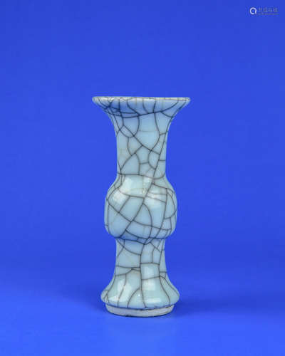 A Chinese Blue Glazed Porcelain