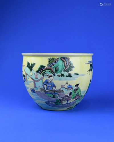 A Chinese Famille-Rose Porcelain Pot
