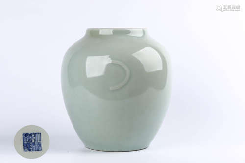 A Chinese Celadon Porcelain Jar