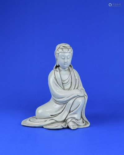 A Chinese Porcelain Buddha