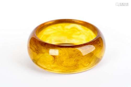 AN AMBER BRACELET