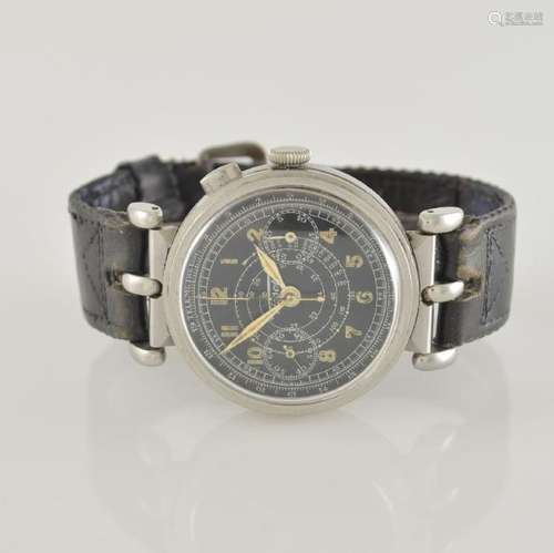 TISSOT 33.3 very rare big mono-pusher chronograph