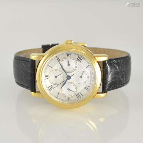 SCHWARZ ETIENNE 18k yellow gold gents wristwatch