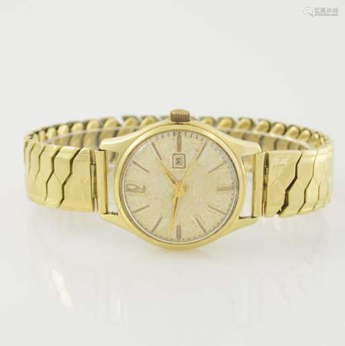 14k yellow gold gents wristwatch