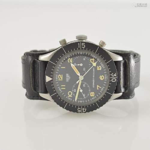 HEUER 1551 SGSZ rare sidereal time military chronograph