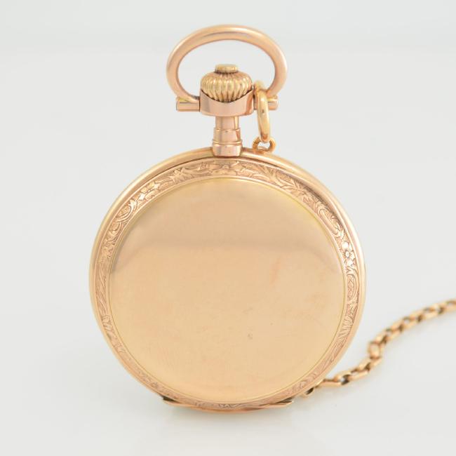 union horlogere gold pocket watch