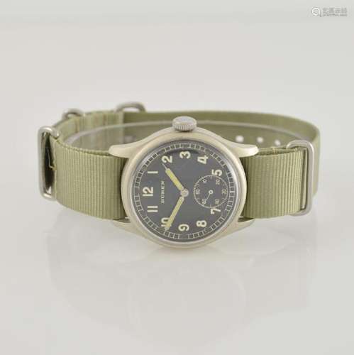 BÜREN D23610H military wristwatch of German Army WW II