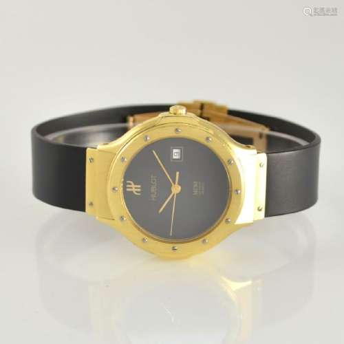 HUBLOT MDM 18k yellow gold wristwatch