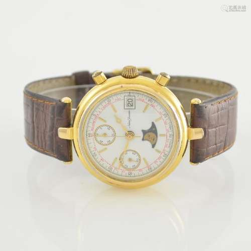 NUMA JEANNIN gents wristwatch with chronograph