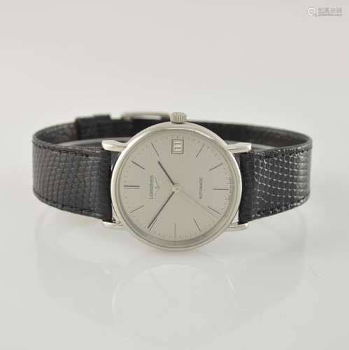 LONGINES gents wristwatch in stainless steel