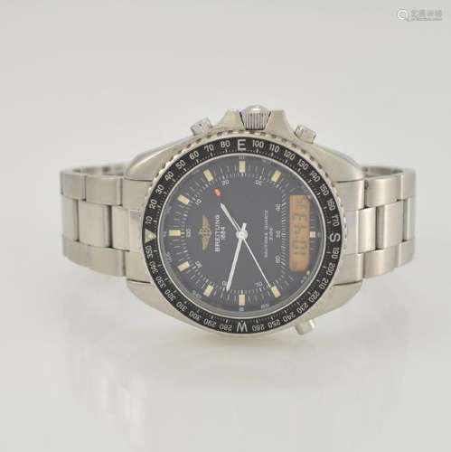 BREITLING gents wristwatch New Pluton