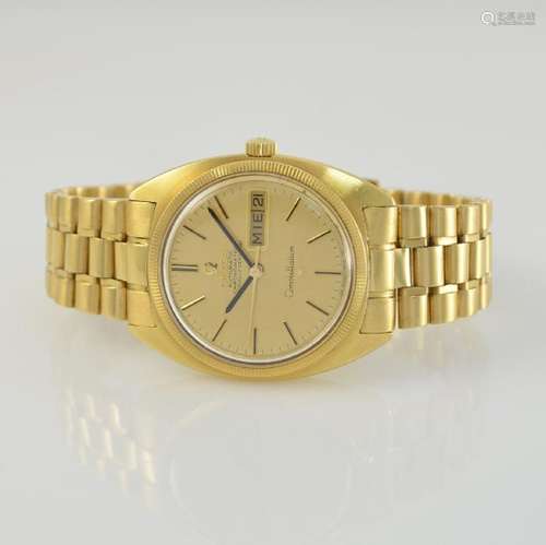 OMEGA 18k yellow gold Constellation chronometer