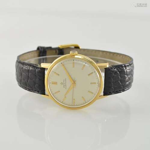 ZENITH 18k gold automatic gents wristwatch