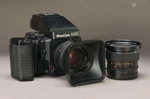 Mamiya 645, 4.5x6 Camera with Mamiya-Sekor 80mm 1:2.8