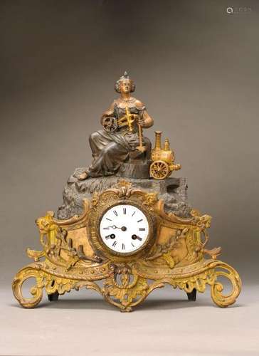 Pendulum, France, 2nd half 19th century, Regule