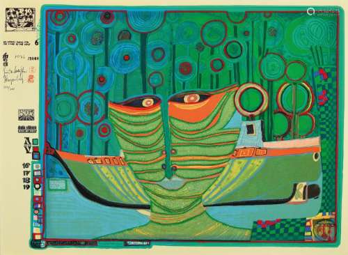 Friedensreich Hundertwasser, 1928-2000