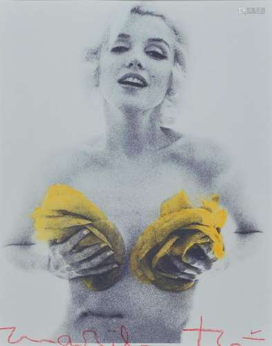 Bert Stern, 1929-2013, Marilyn yellow roses, admission