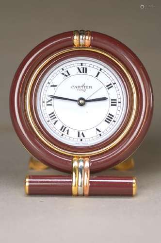 table alarm clock Cartier edition Trinity, around 1970