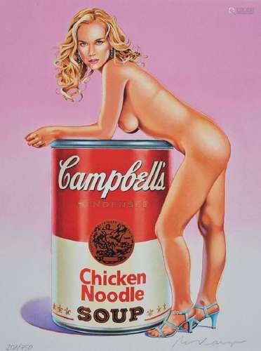 Mel Ramos, 1935-2018, Campbells Soup Blondes, 3 color