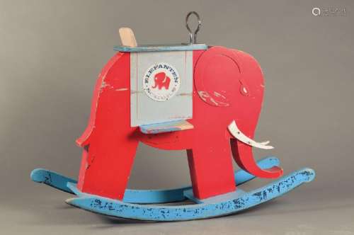 swinging Elephant for children of the manufacture